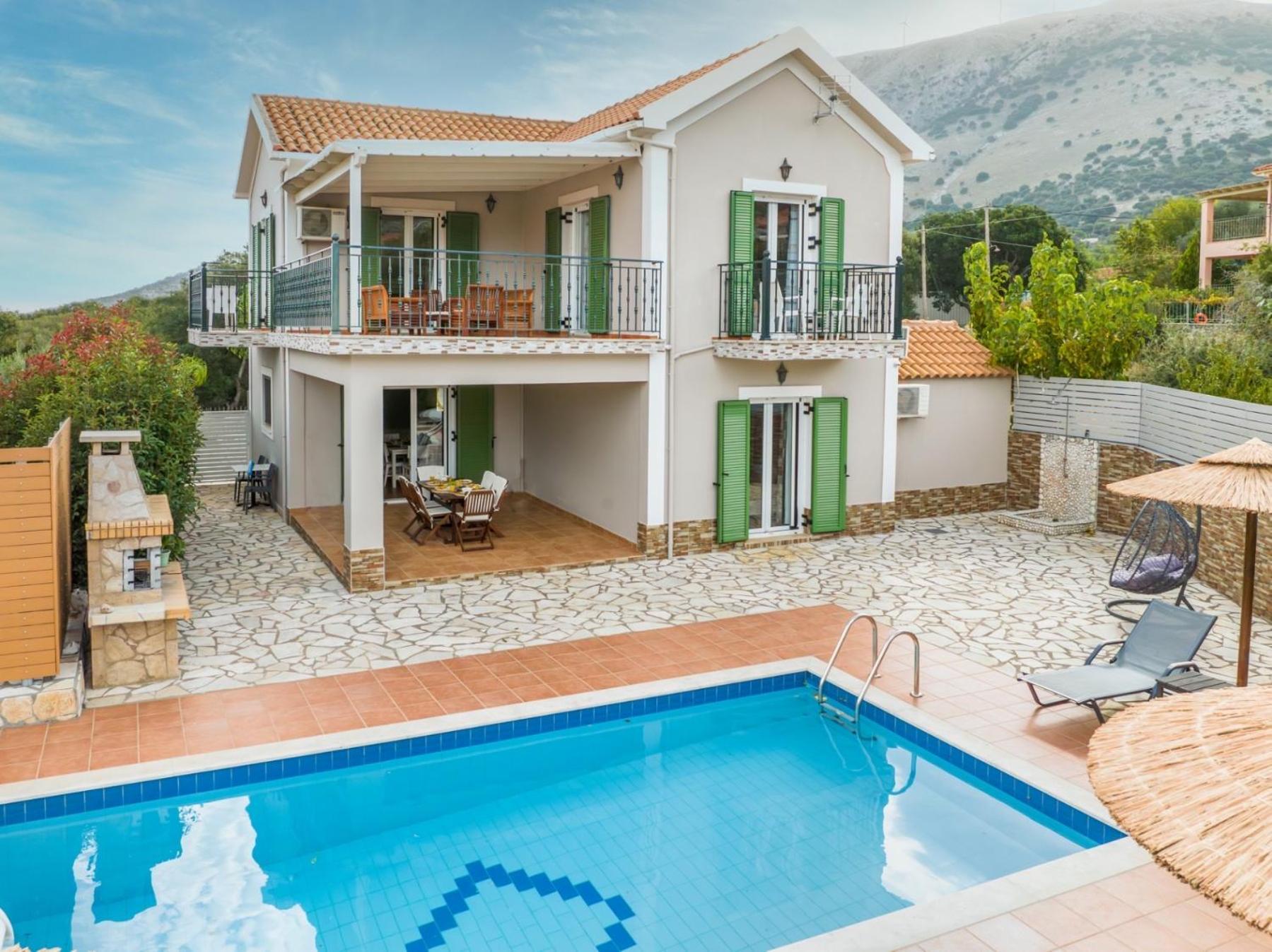 "Villa Andreas" Agia Efimia Dış mekan fotoğraf