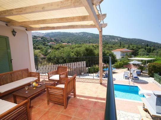 "Villa Andreas" Agia Efimia Dış mekan fotoğraf